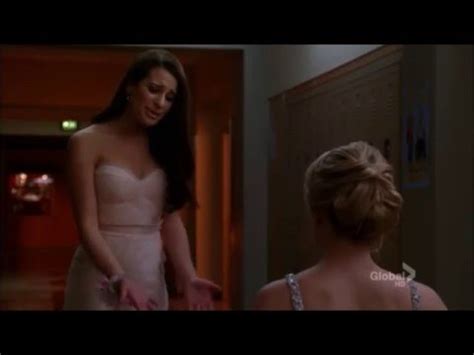 Glee Rachel voted for Quinn to be prom queen 3x19 - YouTube