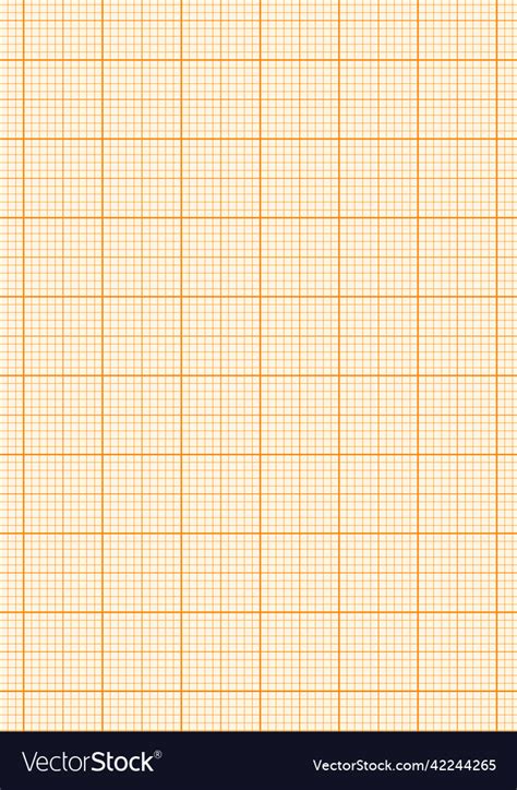 Graph paper printable millimeter grid paper Vector Image