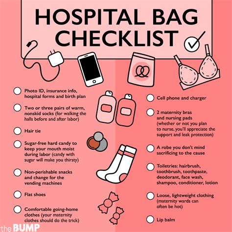 Hospital Bag Checklist: What to Pack in Hospital Bag | Hospital bag, Packing hospital bag ...