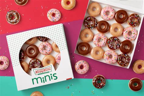 Krispy Kreme Debuts Mini Versions of Its Four Most Popular Doughnuts - Eater