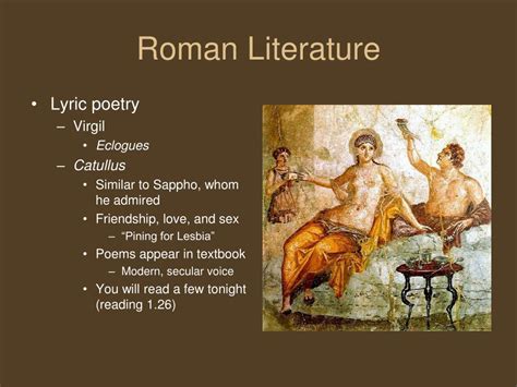 PPT - Roman Literature PowerPoint Presentation, free download - ID:5503084