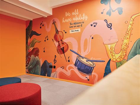 Music room mural by Marta Satterthwaite on Dribbble