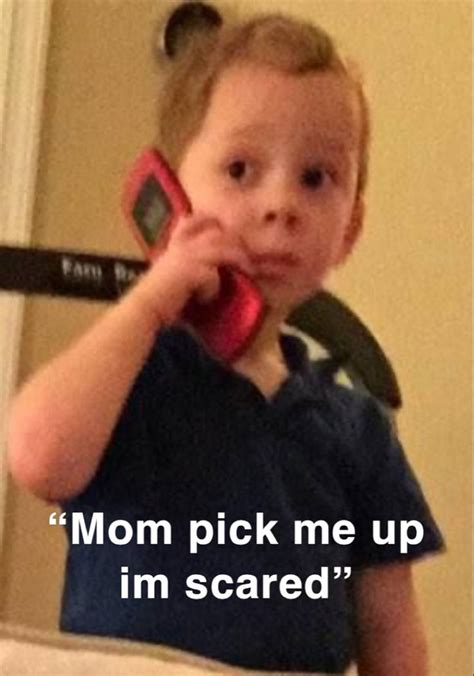 Calling mom. | Moms pick, Funny profile pictures, Scared meme