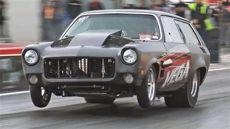 Chevy vega drag racing videos