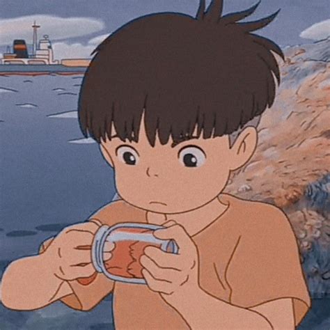 sosuke icons | Ponyo anime, Studio ghibli characters, Animated icons