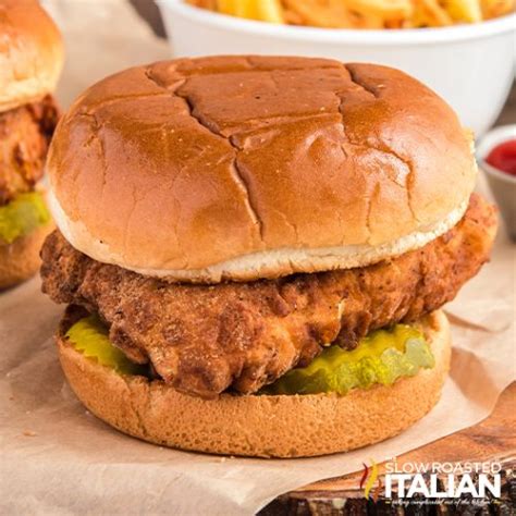 Chick Fil A Spicy Chicken Sandwich - The Slow Roasted Italian