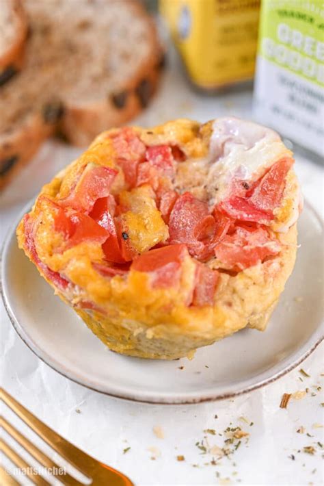 Healthy Keto Microwave Egg Muffin