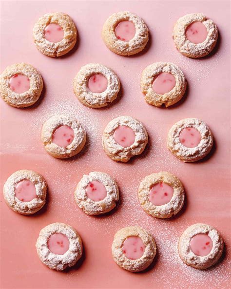 These buttery, crumbly yet tender shortbread thumbprints are filled ...