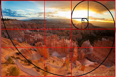 Fibonacci Spiral In Photography