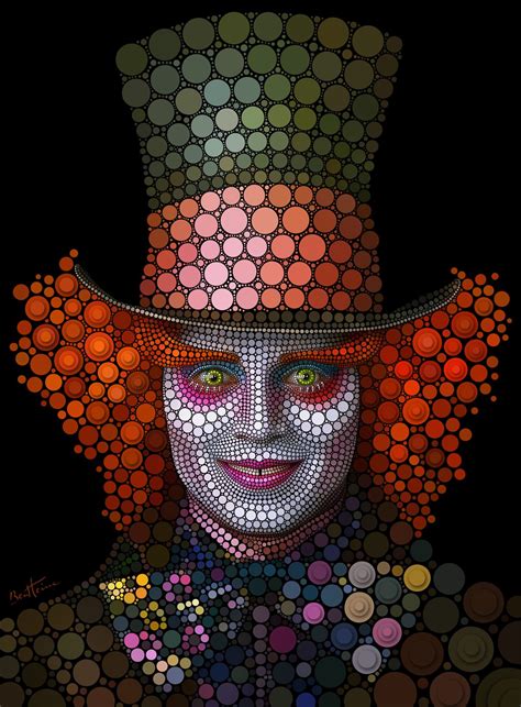 mad as a hatter.. | Circle art, Ben heine, Alice in wonderland