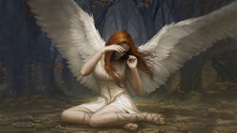 Broken Angel | Fantasy art angels, Angel wallpaper, Angel pictures