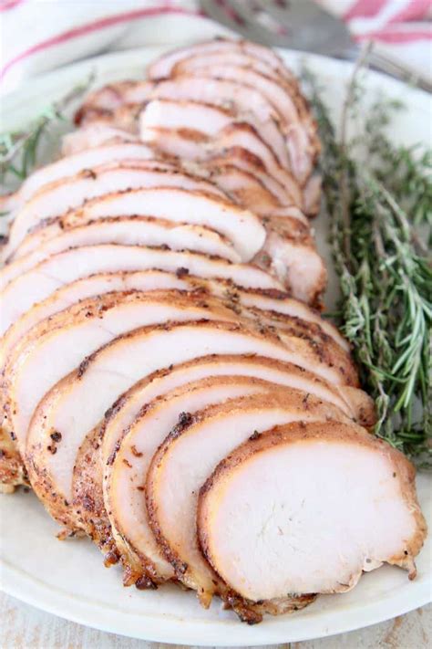 The BEST Smoked Turkey Breast Recipe - WhitneyBond.com