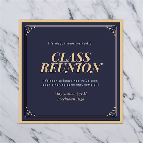 40+ Class Reunion Ideas - Canva