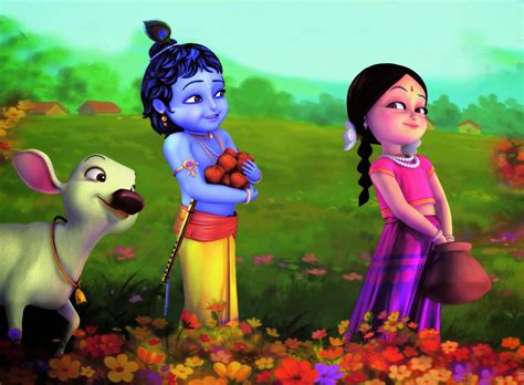 Disney HD Wallpapers: Disney Cartoon Little Krishna HD Wallpapers