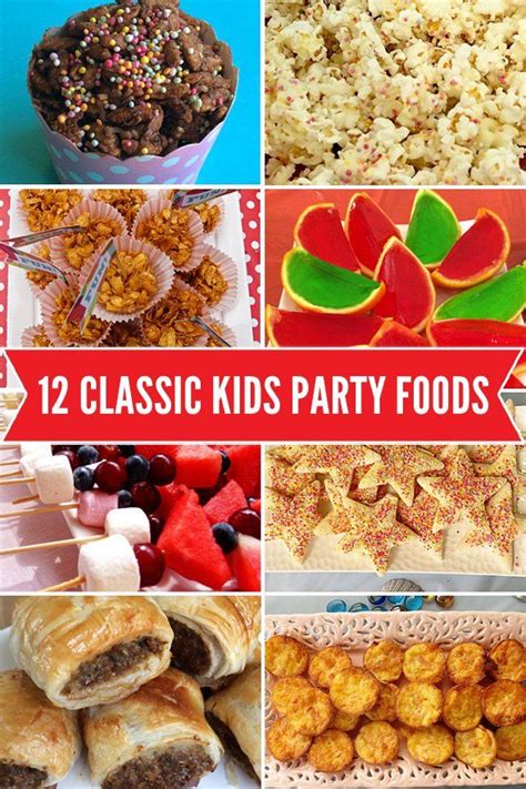 Finger Food Recipes For Kids' Birthday Parties