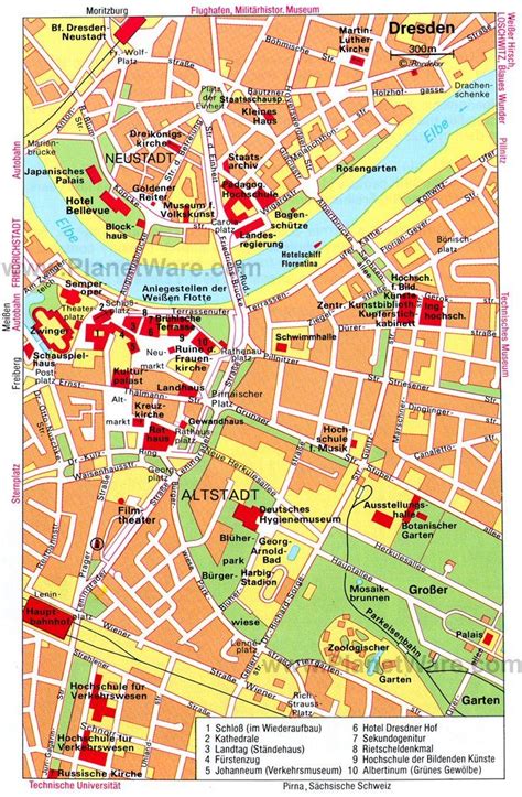 19 Top-Rated Attractions & Things to Do in Dresden | Tourist map, Dresden map, Dresden