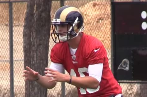 Jared Goff reportedly the No. 3 quarterback on Rams depth chart