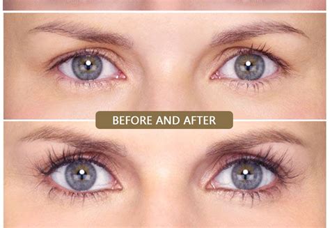 10ml Castor Oil Hair Growth Serum for Eyelash Growth Lifting Eyelashes Thick Eyebrow Growth ...