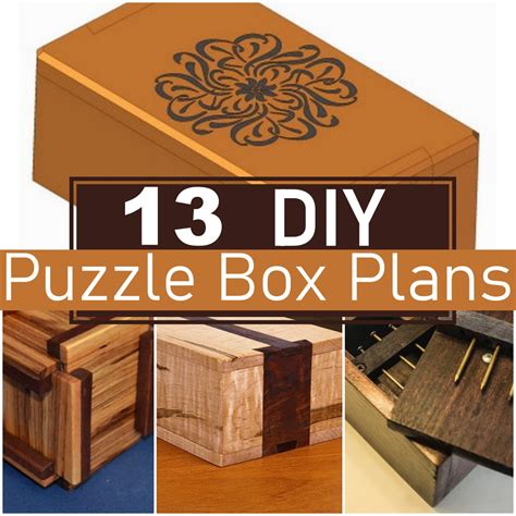 Small Wooden Puzzle Box Plans - Image to u