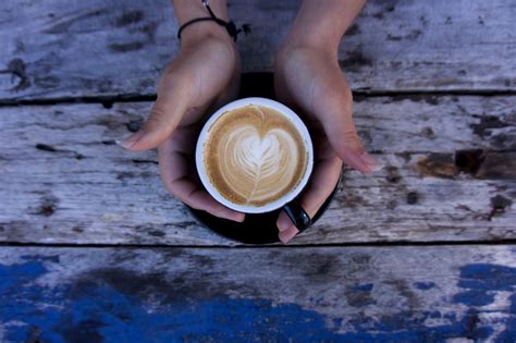Free Images : wood, coffee cup, hand, flat white, drink, caffeine, cafe au lait, espresso ...