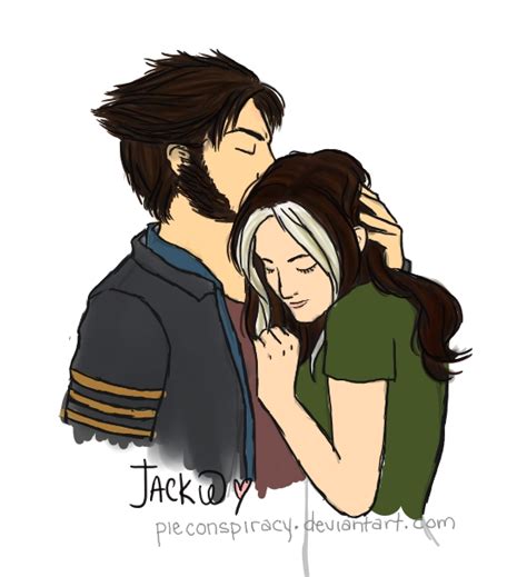 Wolverine and Rogue by pieconspiracy on DeviantArt