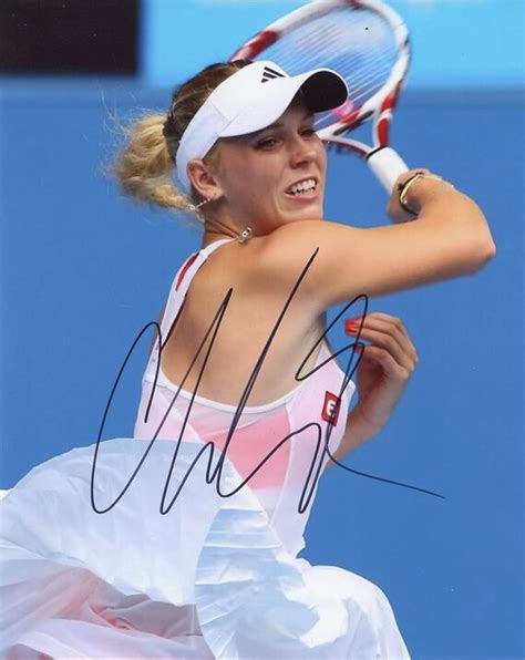 Caroline Wozniacki TENNIS in Person Signed Photo | Etsy