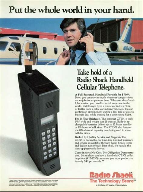 Periodically 80s - brick of a phone Old Advertisements, Retro Advertising, Retro Ads, Adverts ...