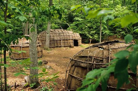 Pin by J T on Indigenous architecture | Algonquin indian, Indian village, Woodland indians