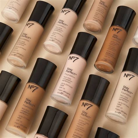 Fresh and Glowing for Up to 24 Hours Foundation | No7 foundation, Matte ...