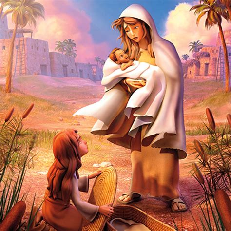 The Birth of Moses - Superbook Academy