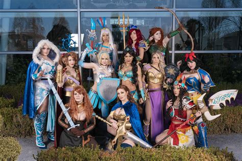 [self] Armored Disney Princess group at Katsucon 2020 : r/cosplay