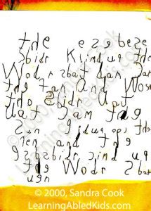 Dyslexia Writing Samples : See the Progress That Can Be Made ~ Learning Abled Kids®