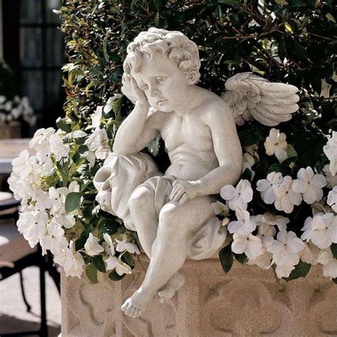 Design Toscano Mourning Mortality Sitting Cherub Sculpture - NG33982 ...