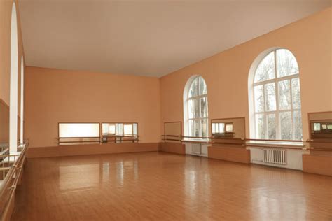 Empty Ballet Studio