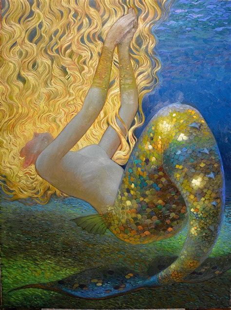 Mermaid by Victor Nizovtsev | Mermaid art, Fantasy art, Mermaid dreams