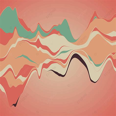 Visualisasi Data Besar Streamgraph Infografis Futuristik Dalam Kode Warna Konsep Vektor, Konsep ...