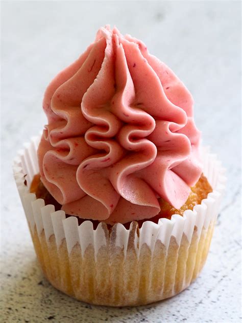 Free Images : cupcake, buttercream, icing, food, Baking cup, pink, dessert, sweetness, cake ...