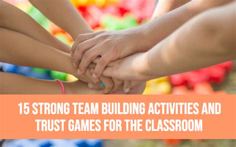 15 fun team building activities and trust games for the classroom - BookWidgets