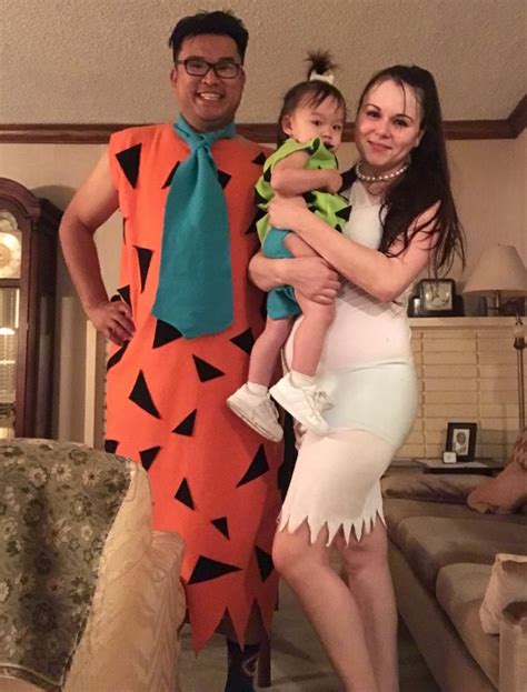 The Flintstones | The Best Halloween Costume Ideas For Families of Three | POPSUGAR Family Photo 40