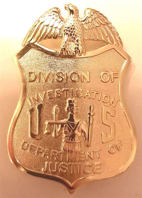 FBI DEPT. OF INVESTIGATION CLIPON BADGEHOLDER POLICEBADGE.EU