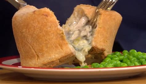 John Torode chicken and mushroom pie with a butter cream pastry recipe ...