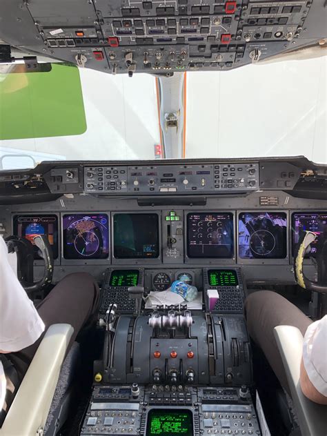 Cockpit of the triple engine... : r/aviation