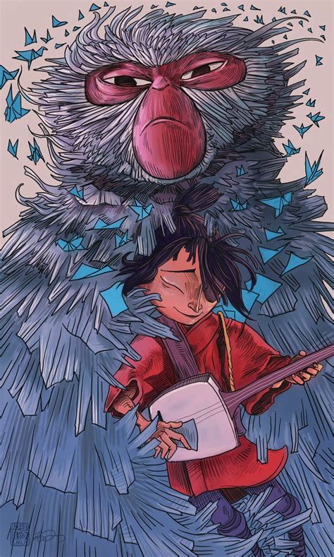 Kubo and Monkey (large for contest entry) by Newburgart on DeviantArt ...