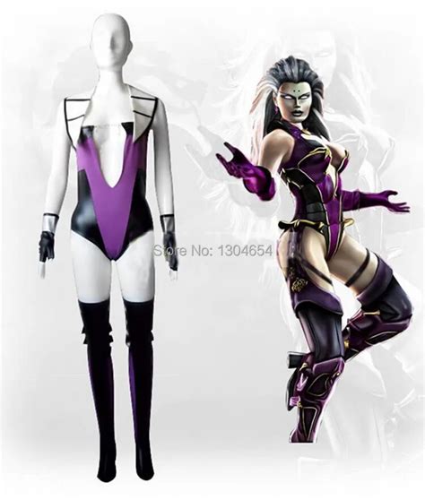 B&PColdplay Eshop Mortal Kombat Sindel Sexy Cosplay Costume from Mortal ...