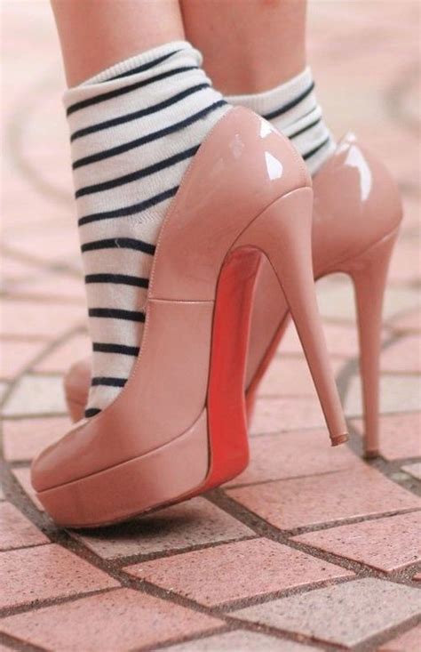 New Trend Alert: Socks with high heels | GlamorousHeels.com