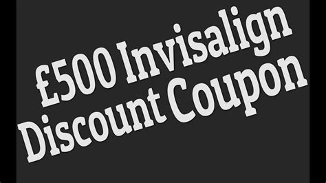 £500 Invisalign Discount Coupon Deal In Coventry With Verum Cosmetic ...