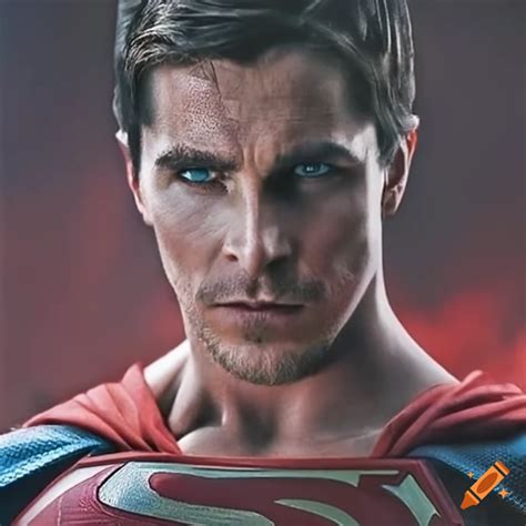 Christian bale as superman on Craiyon