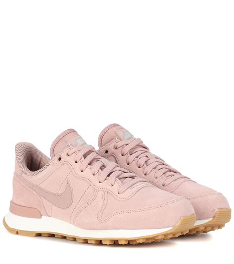 Nike Internationalist Suede Sneakers in Pink - Lyst