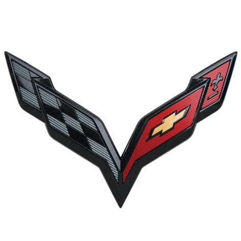 2014-2019 C7 Corvette Logo Decals for Center Caps - Corvette Garage