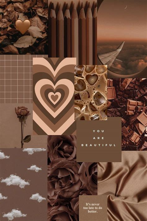 Brown aesthetic wallpaper ☕ | Sfondi iphone, Sfondi carini, Sfondi